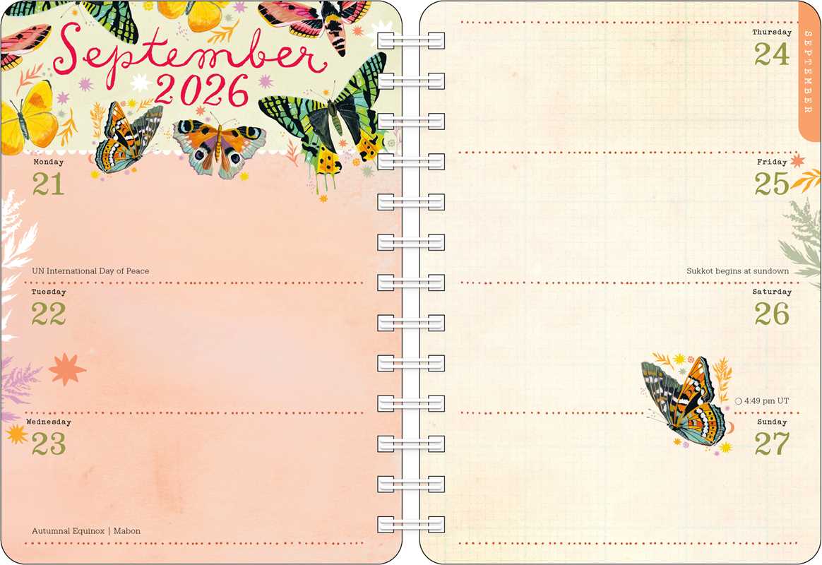 Katie Daisy 2026 Weekly Planner Calendar by Katie Daisy