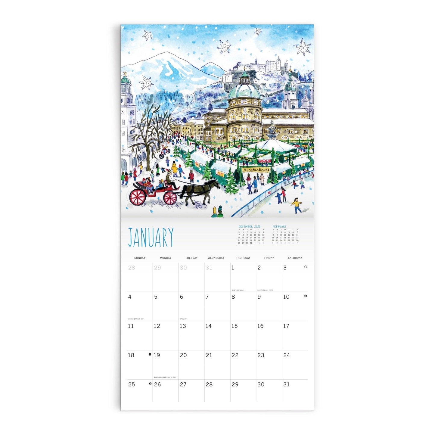 Michael Storrings Classic 2026 12 x 12 Wall Calendar