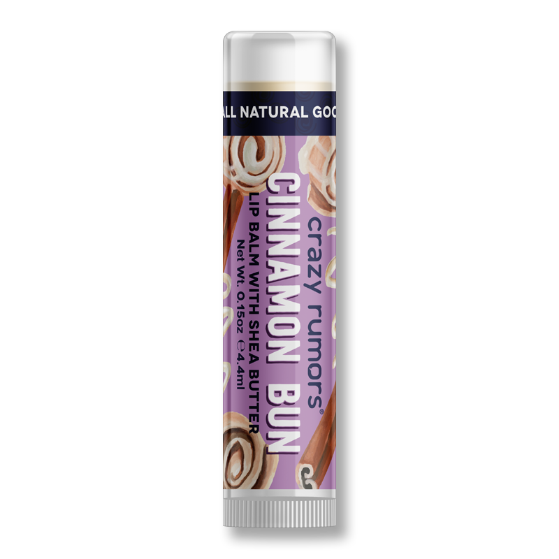 All Natural, Vegan Cinnamon Bun Lip Balm