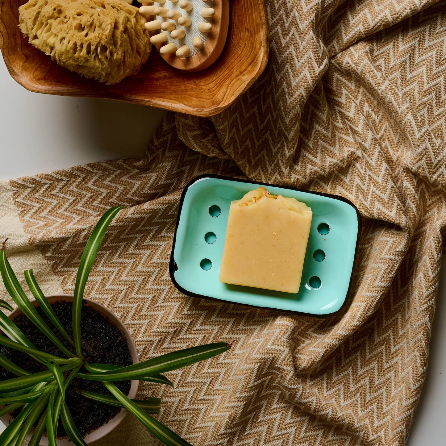 Cinnamon Honey Oats Bar Soap | All Natural Artisan Soap Bar