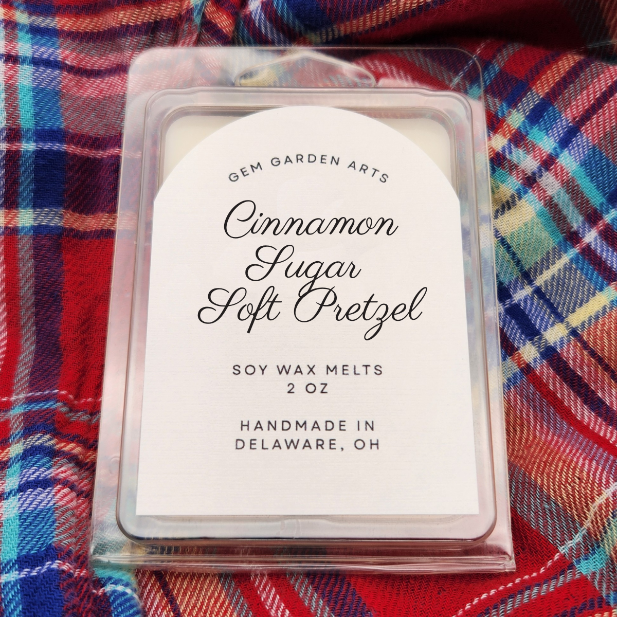 Cinnamon Sugar Soft Pretzel Handmade Soy Candles and Wax Melts