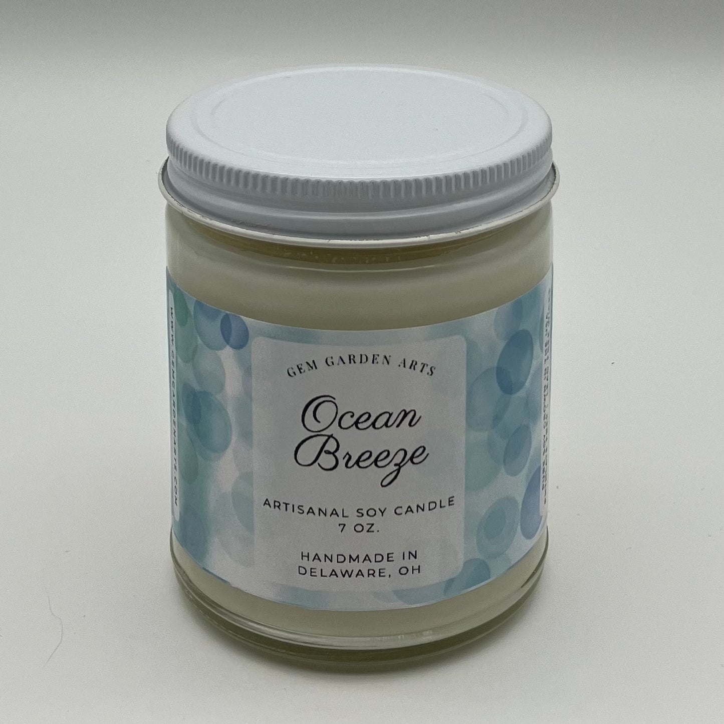 Ocean Breeze Handmade Soy Candles and Wax Melts