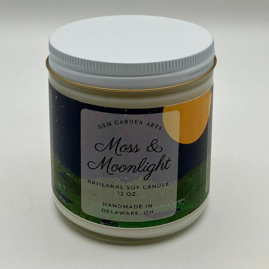 Moss and Moonlight Handmade Soy Candles and Wax Melts