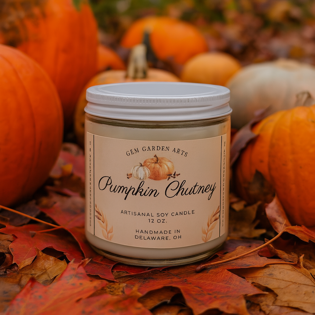 Pumpkin Chutney Handmade Soy Candles and Wax Melts