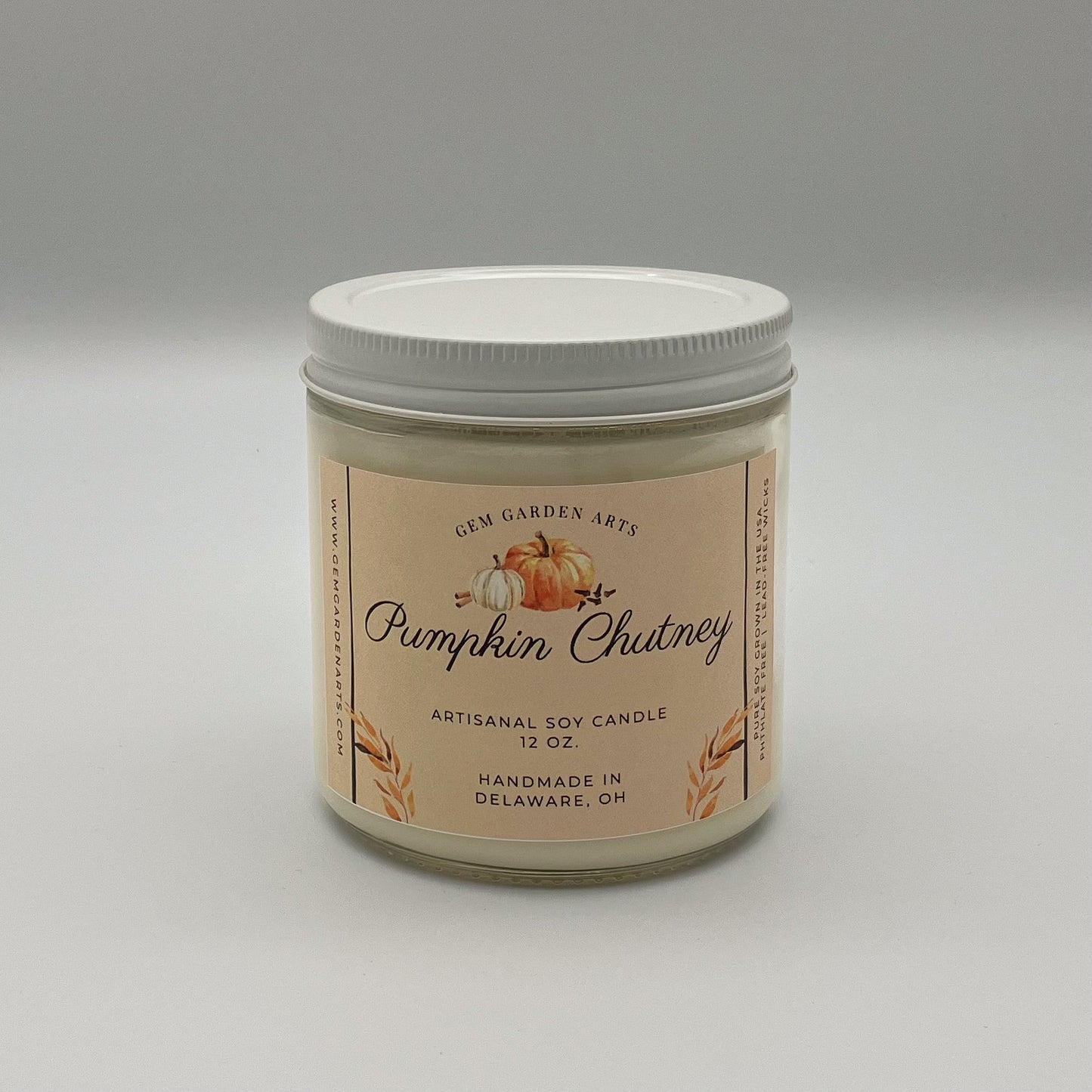 Pumpkin Chutney Handmade Soy Candles and Wax Melts