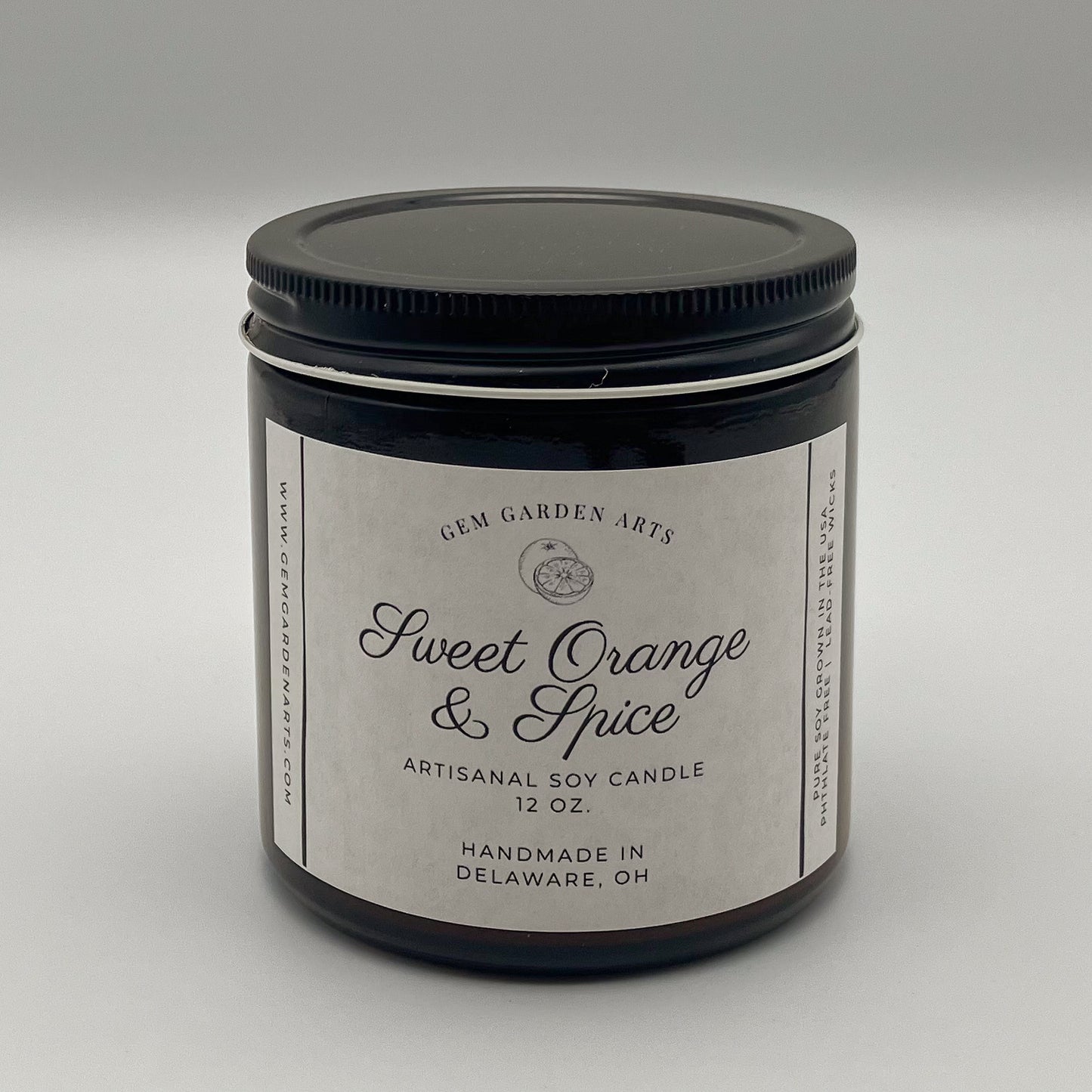 Sweet Orange and Spice Handmade Soy Candles and Wax Melts