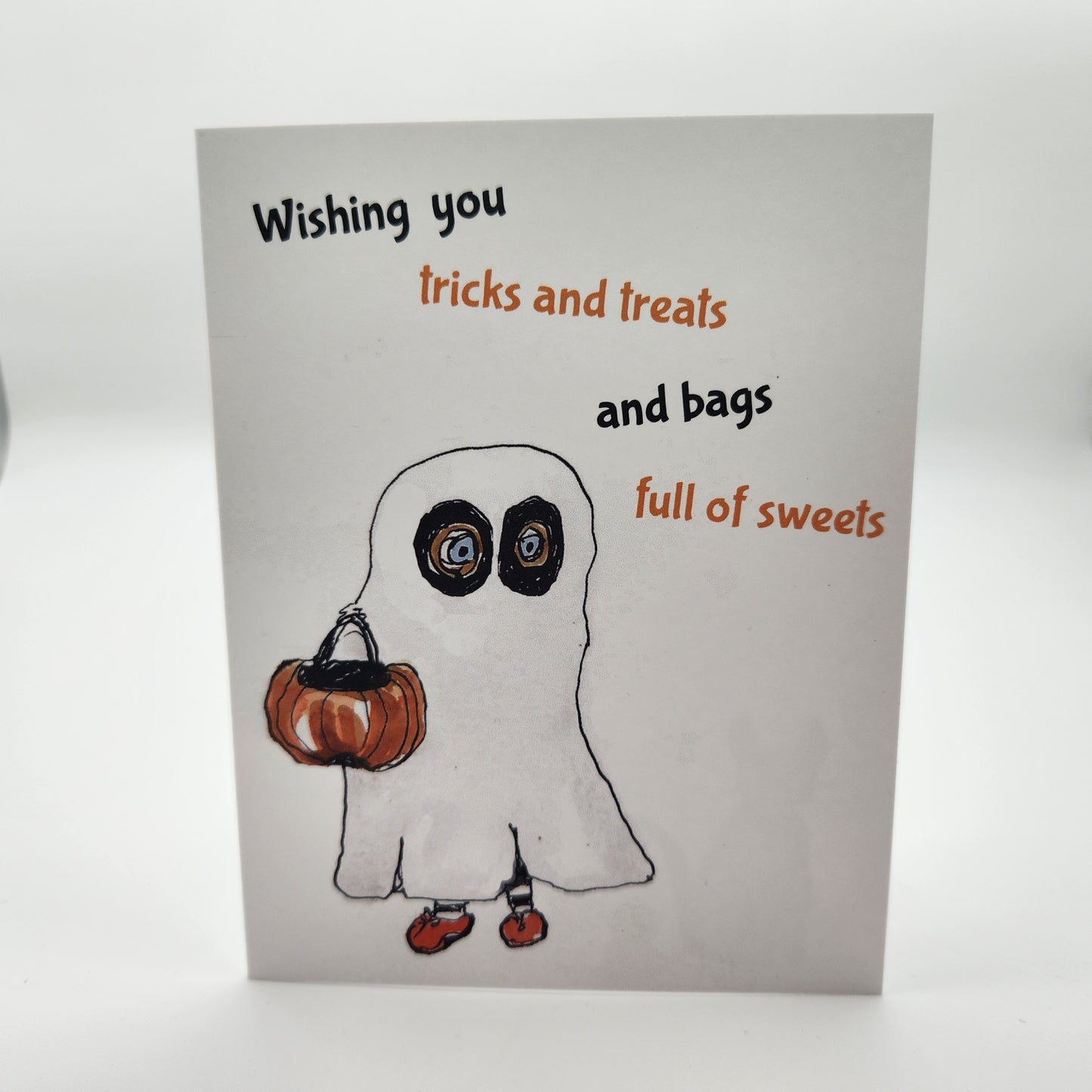 Tricks and Treats Halloween Card