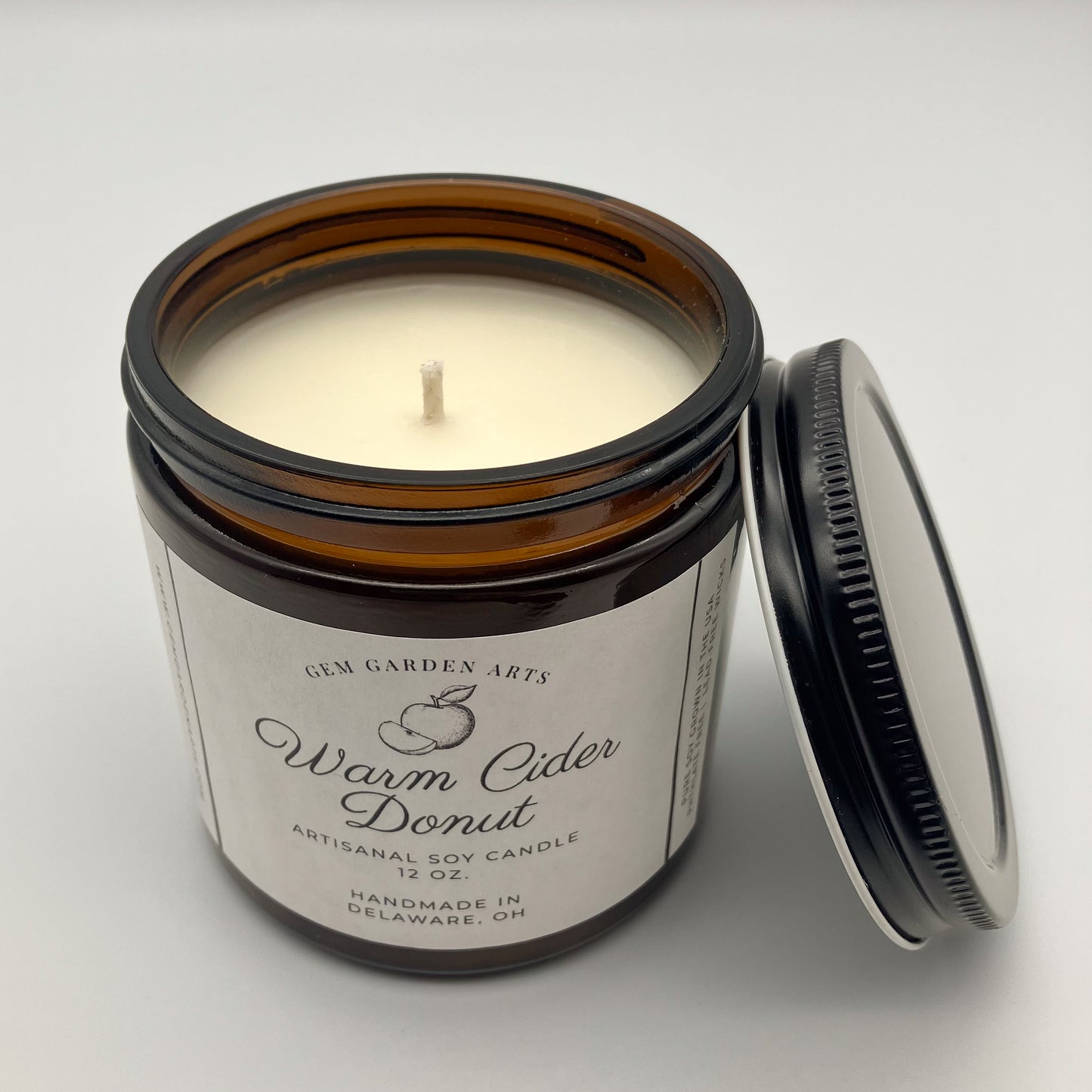 Warm Cider Donut Handmade Soy Candles and Wax Melts