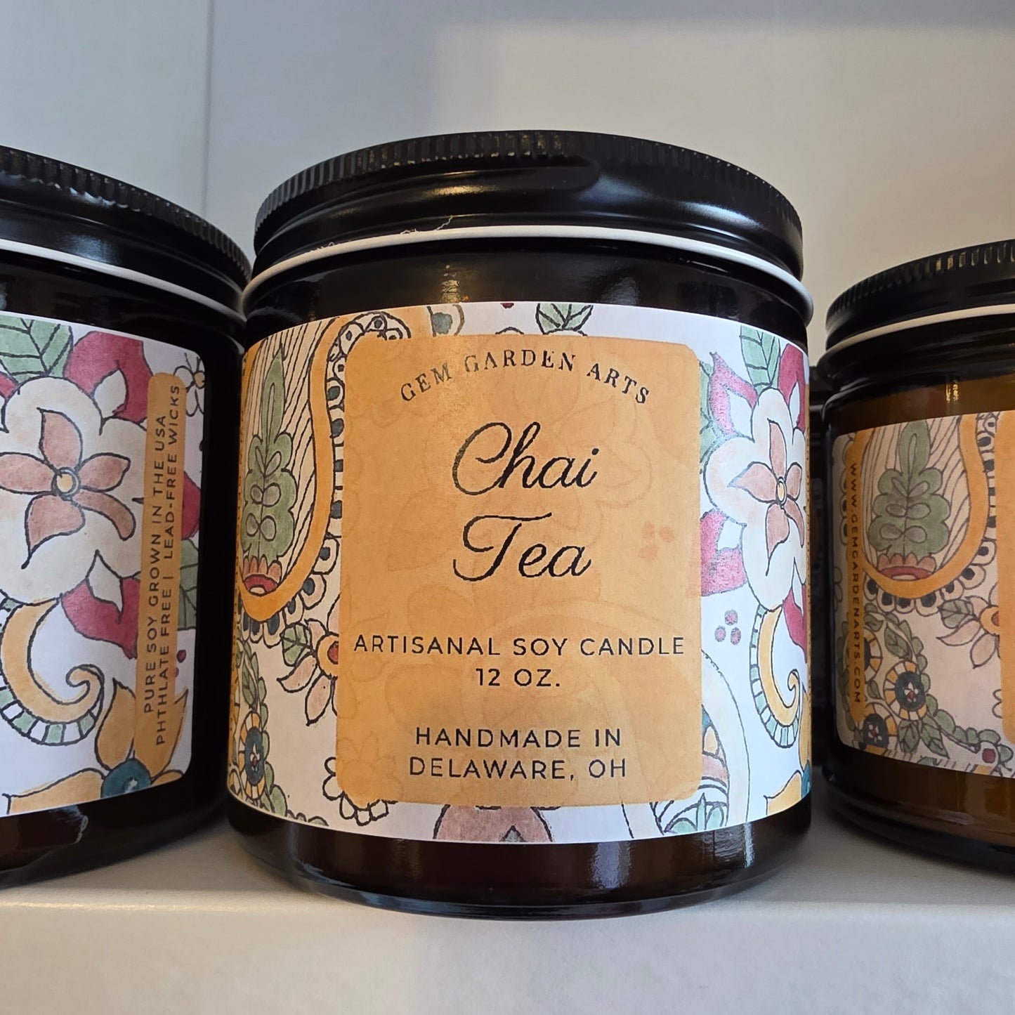 Chai Tea Handmade Soy Candles