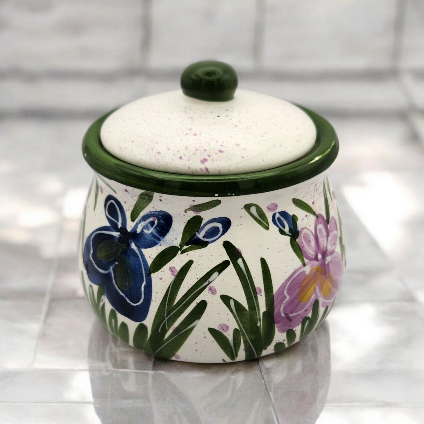 Rest & Refresh Soy Candle in 16-oz Iris Apothecary Jar