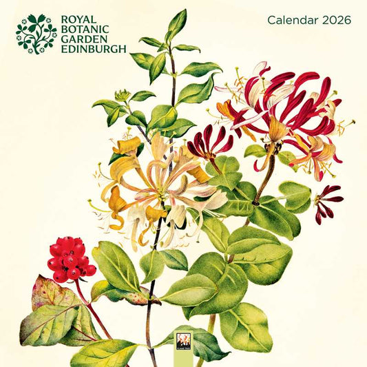 Royal Botanic Garden Edinburgh Wall Calendar 2026 (Art Calendar) by