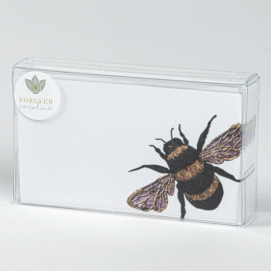 Bee Tiny Cards w/ Original Art | Pack of 60 "Love Notes"