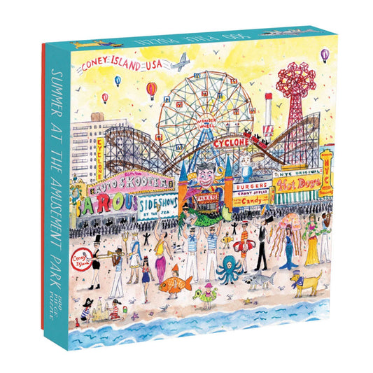 Michael Storrings Summer At The Amusement Park 500 pc Puzzle