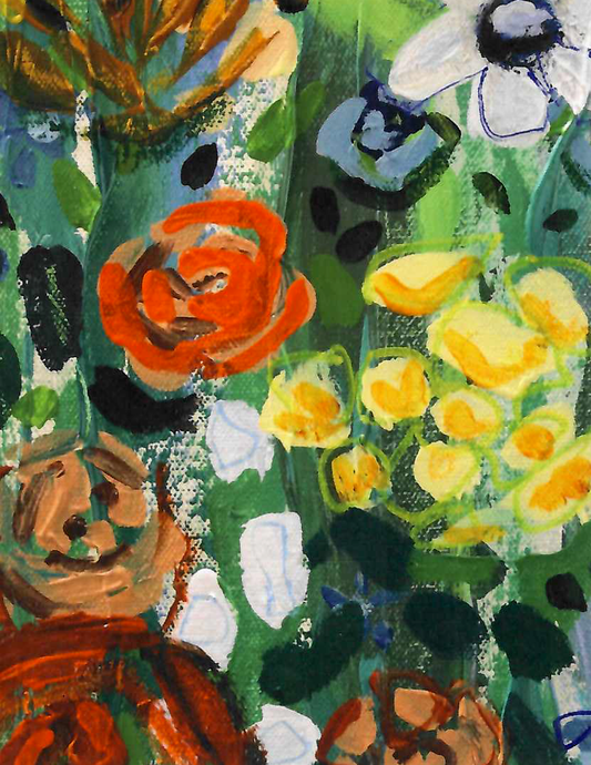 Bee Garden #2, Note Card