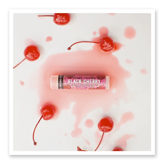 All Natural, Vegan Black Cherry Lip Balm