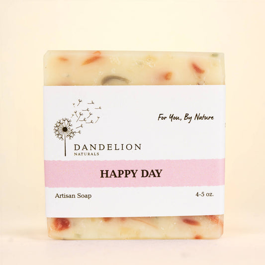Happy Day Bar Soap | Natural Bar Soap | Orange Peppermint