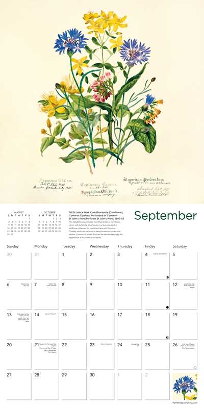 Royal Botanic Garden Edinburgh Wall Calendar 2026 (Art Calendar) by