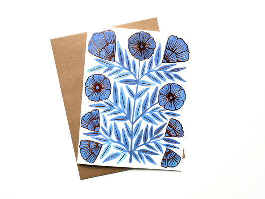 Blank Greeting Card