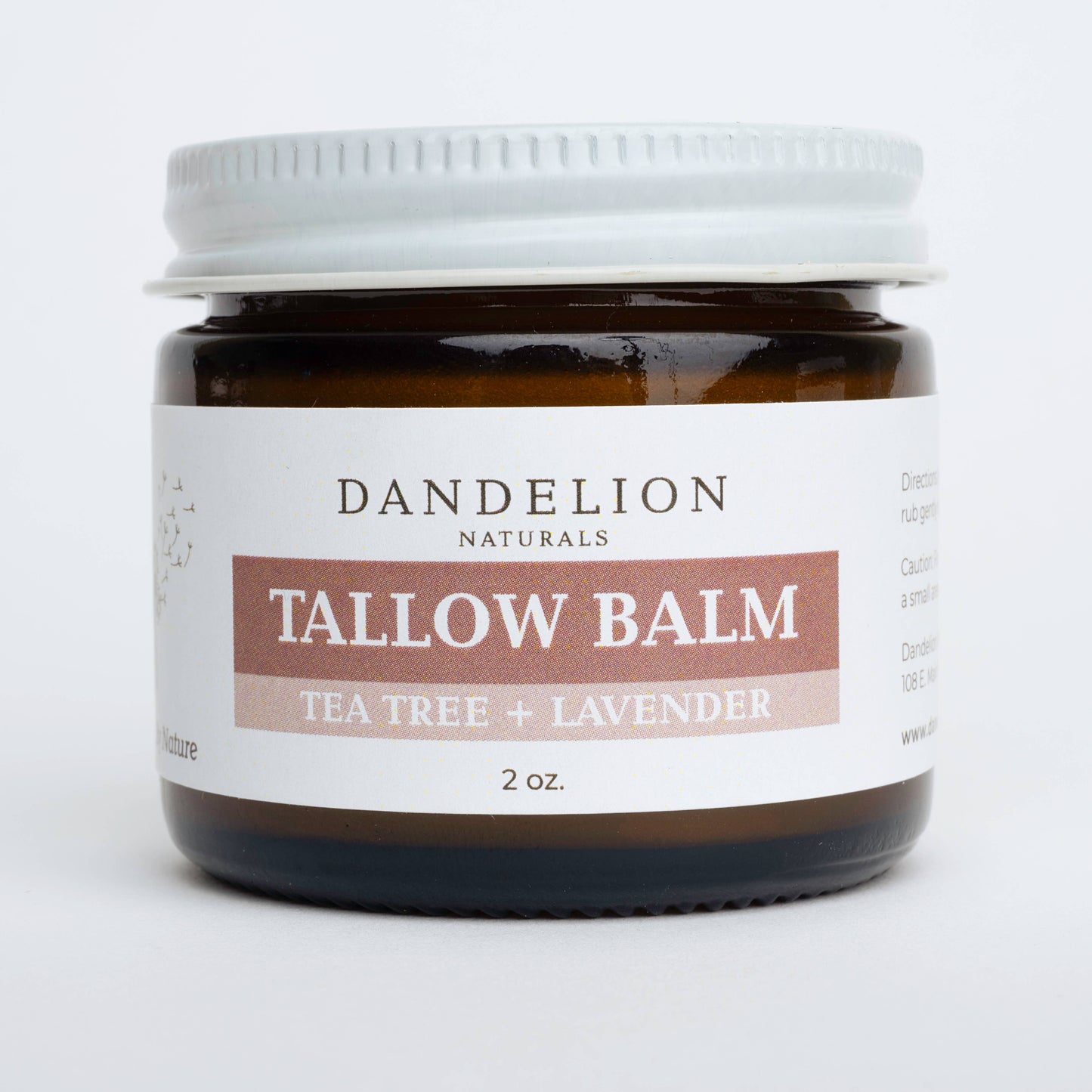 Tallow Balm with Organic Jojoba, Tea Tree & Lavender Oils