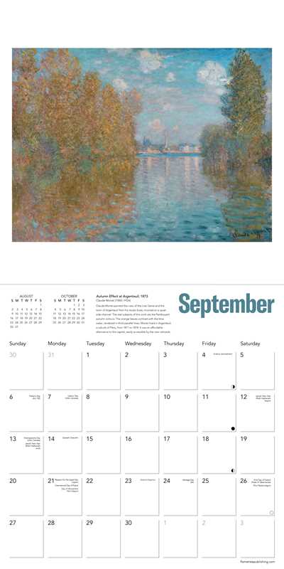 Courtauld: Impressionist Landscapes Wall Calendar 2026 (Art Calendar)