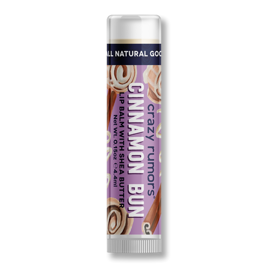 All Natural, Vegan Cinnamon Bun Lip Balm