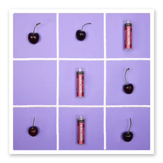 All Natural, Vegan Black Cherry Lip Balm