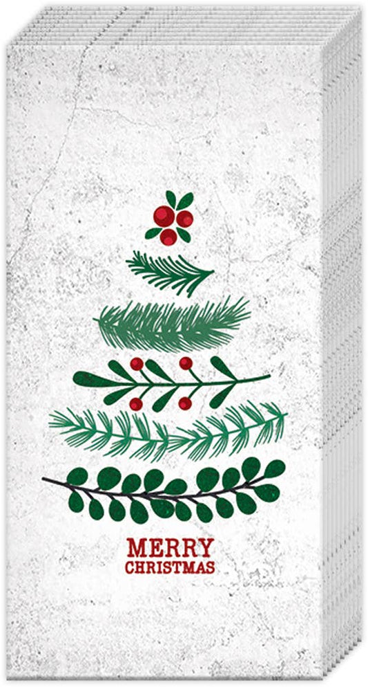 Christmas Tree Tissues, Pack of 10