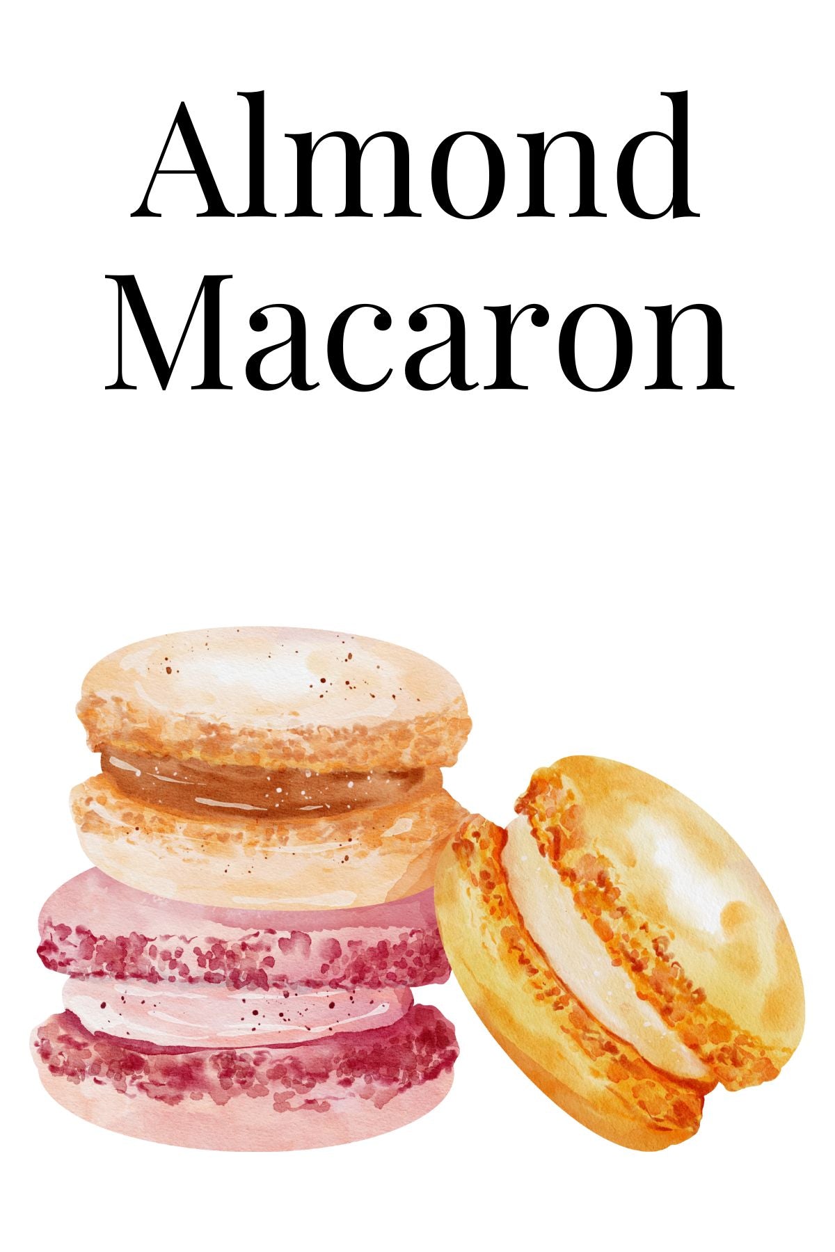 Almond Macaron Hand-Poured Wax Melts, 1.75 oz