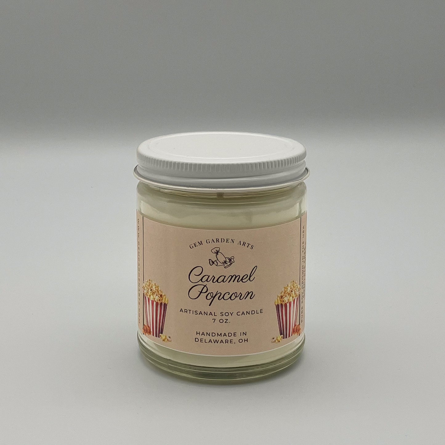 Caramel Popcorn Handmade Soy Candles and Wax Melts