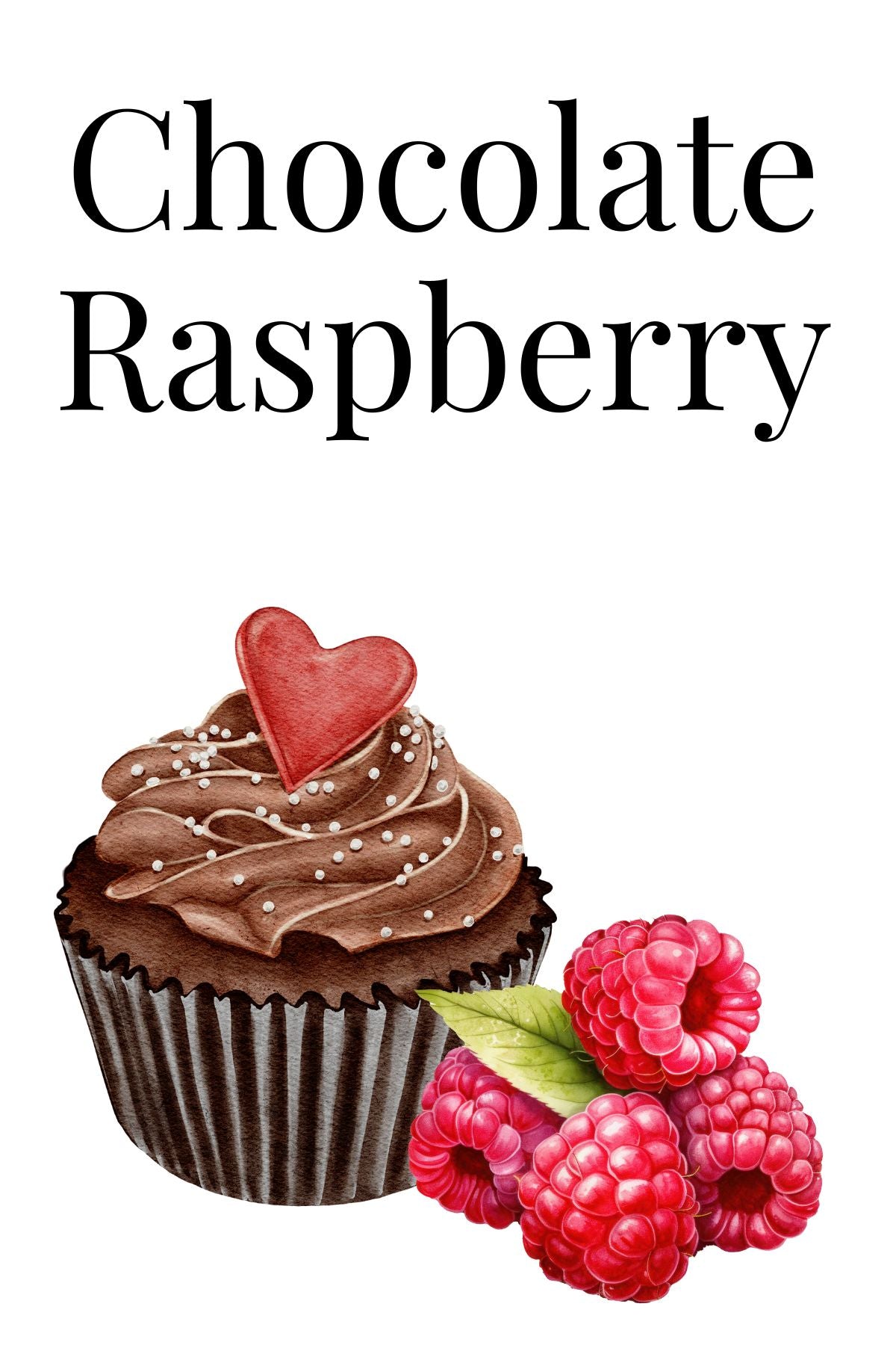 Chocolate Raspberry Hand-Poured Soy Wax Melts, 1.75 oz