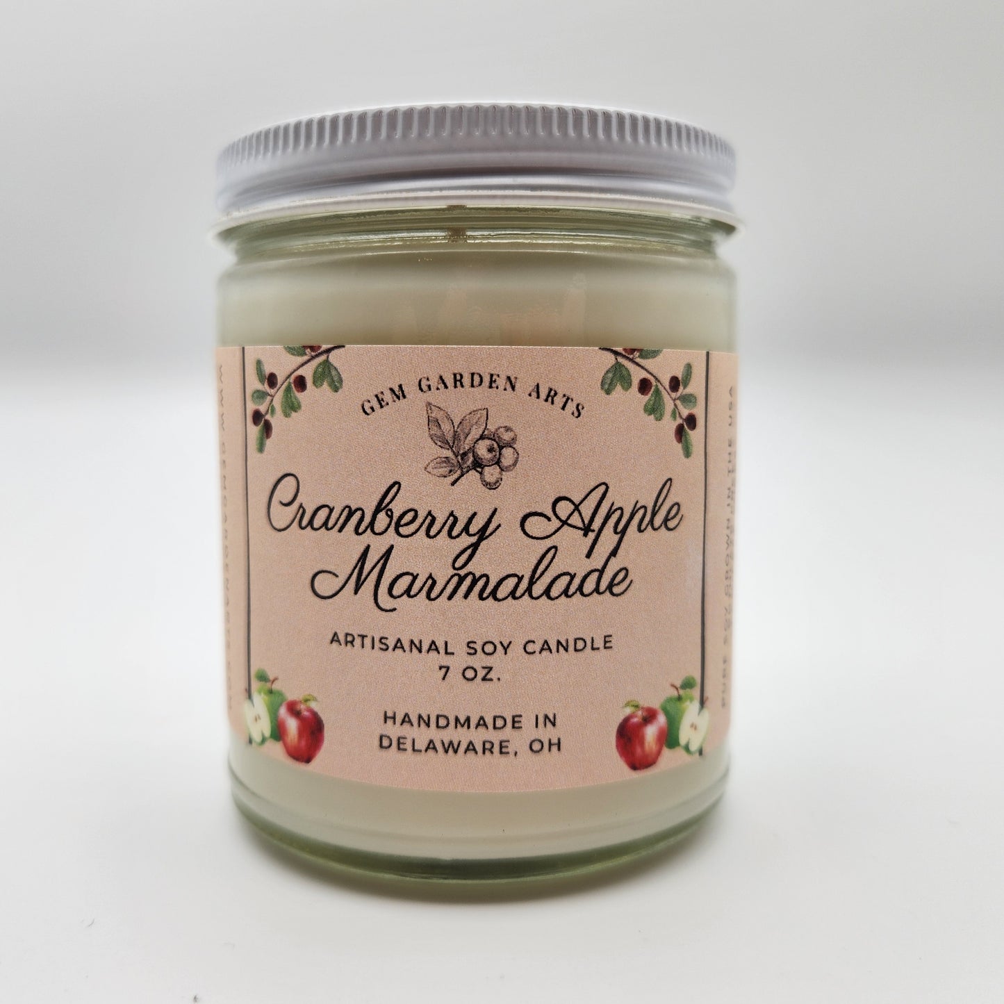 Cranberry Apple Marmalade Handmade Soy Candles and Wax Melts