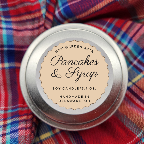 Pancakes and Maple Syrup Handmade Soy Candles and Wax Melts