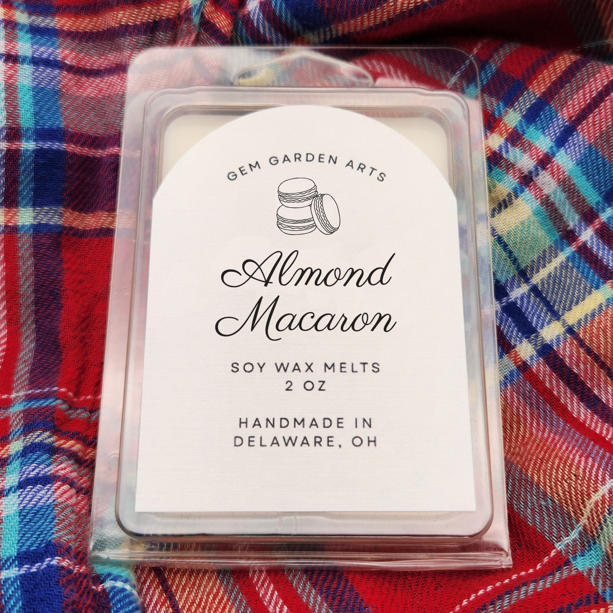 Almond Macaron Handmade Soy Candles and Wax Melts