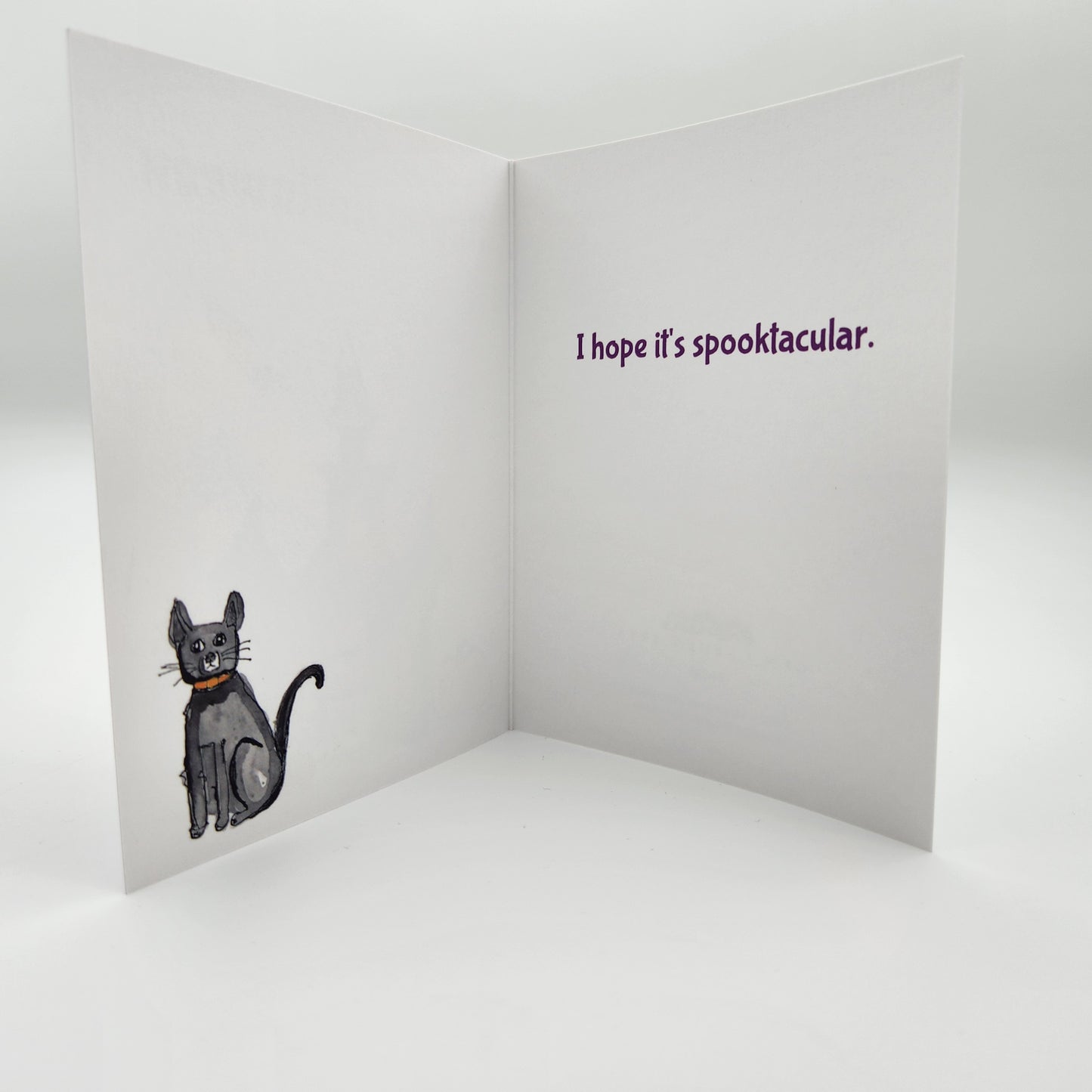 Haunted House Halloween Card