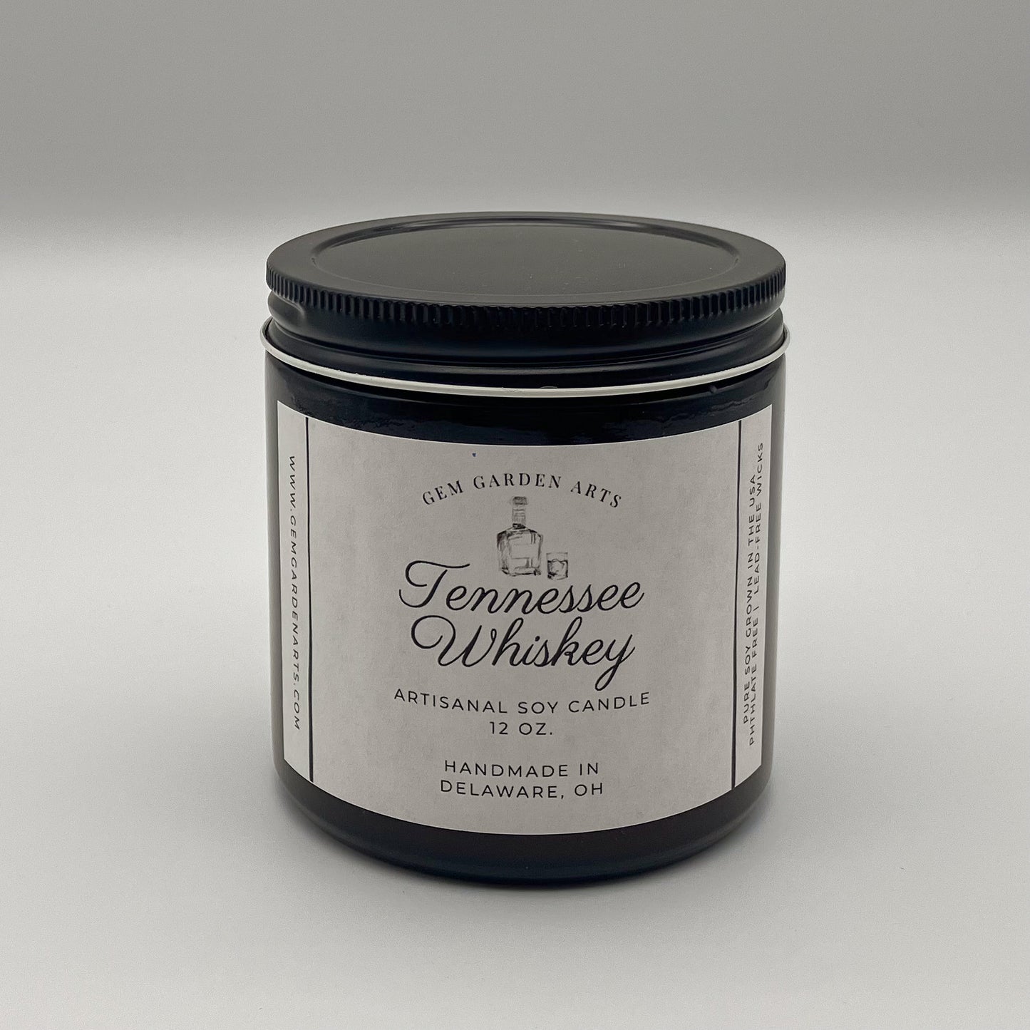 Tennessee Whiskey Handmade Soy Candles and Wax Melts