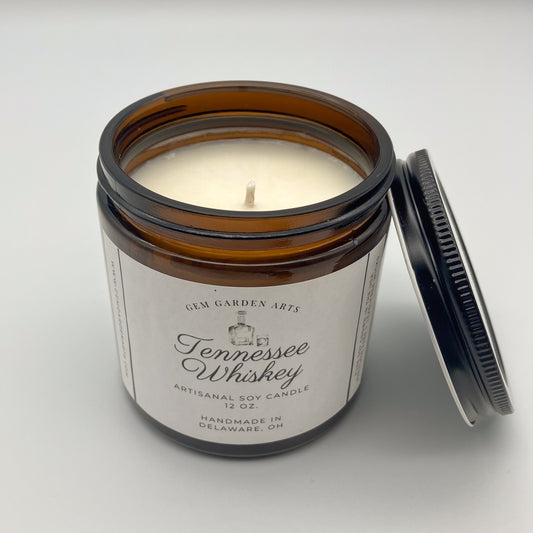 Tennessee Whiskey Handmade Soy Candles and Wax Melts
