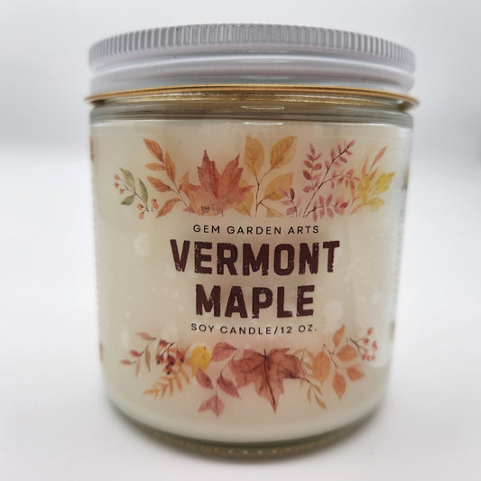 Vermont Maple Handmade Soy Candles and Wax Melts