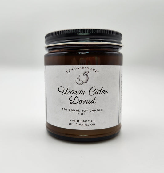Warm Cider Donut Handmade Soy Candles and Wax Melts