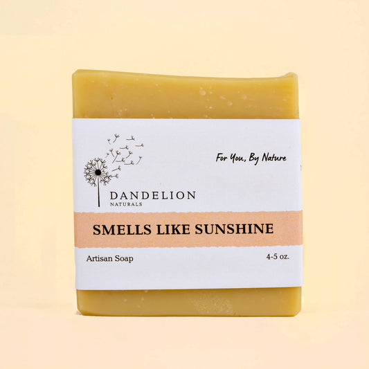 Smells Like Sunshine Bar Soap | Grapefruit Orange Lemon Soap