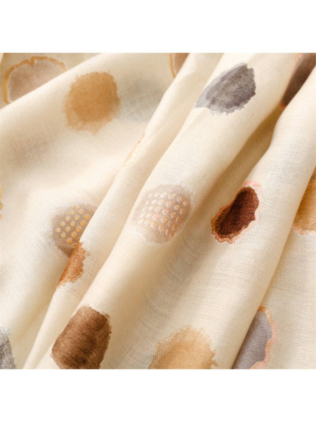 Scarvii - Soft Brush Spot Lightweight Scarf