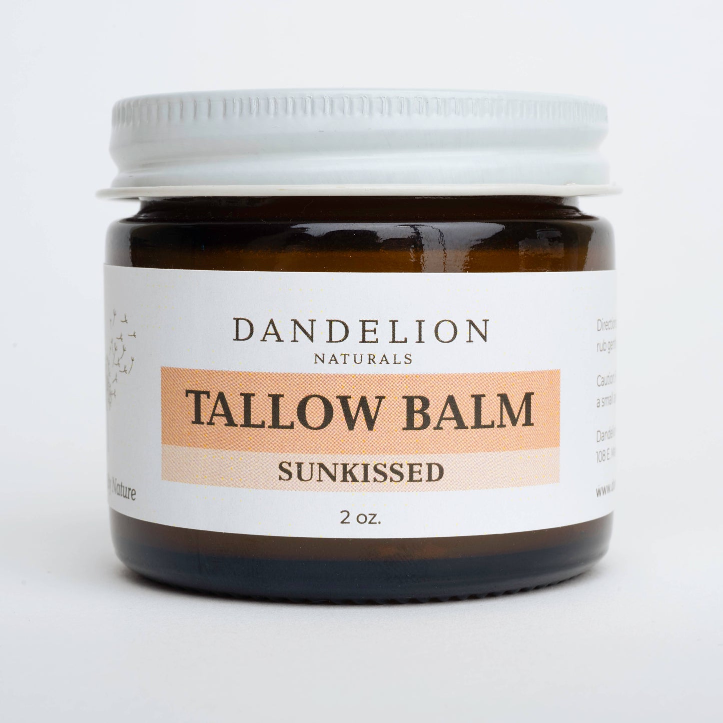 Citrus Tallow Balm with Organic Jojoba Oil - Sunkissed