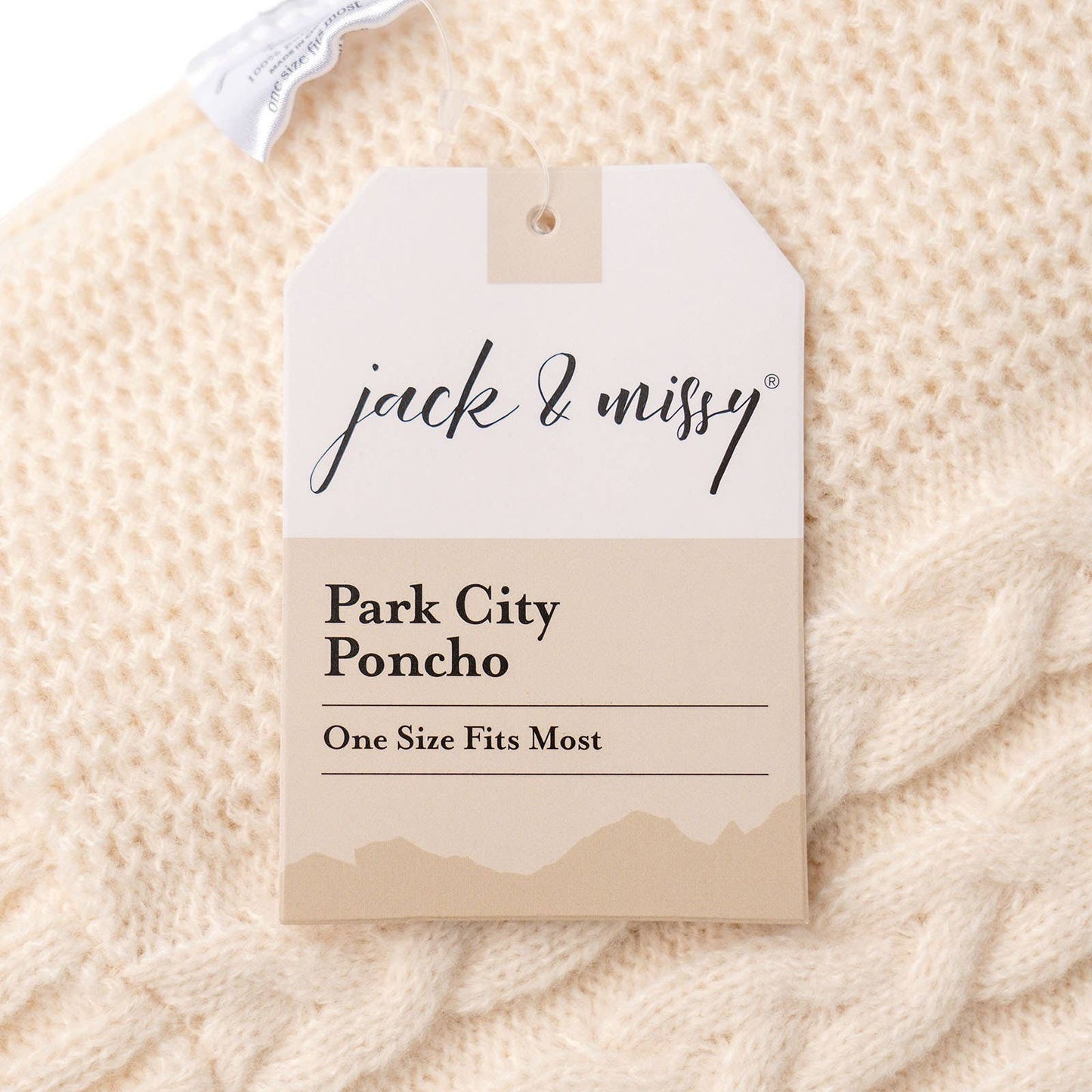 Jack & Missy Park City Poncho Open Stock