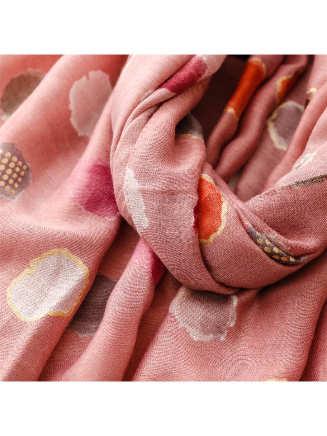 Scarvii - Soft Brush Spot Lightweight Scarf