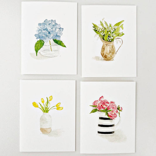 Flower Notecards Set by Emily Lex Studio
