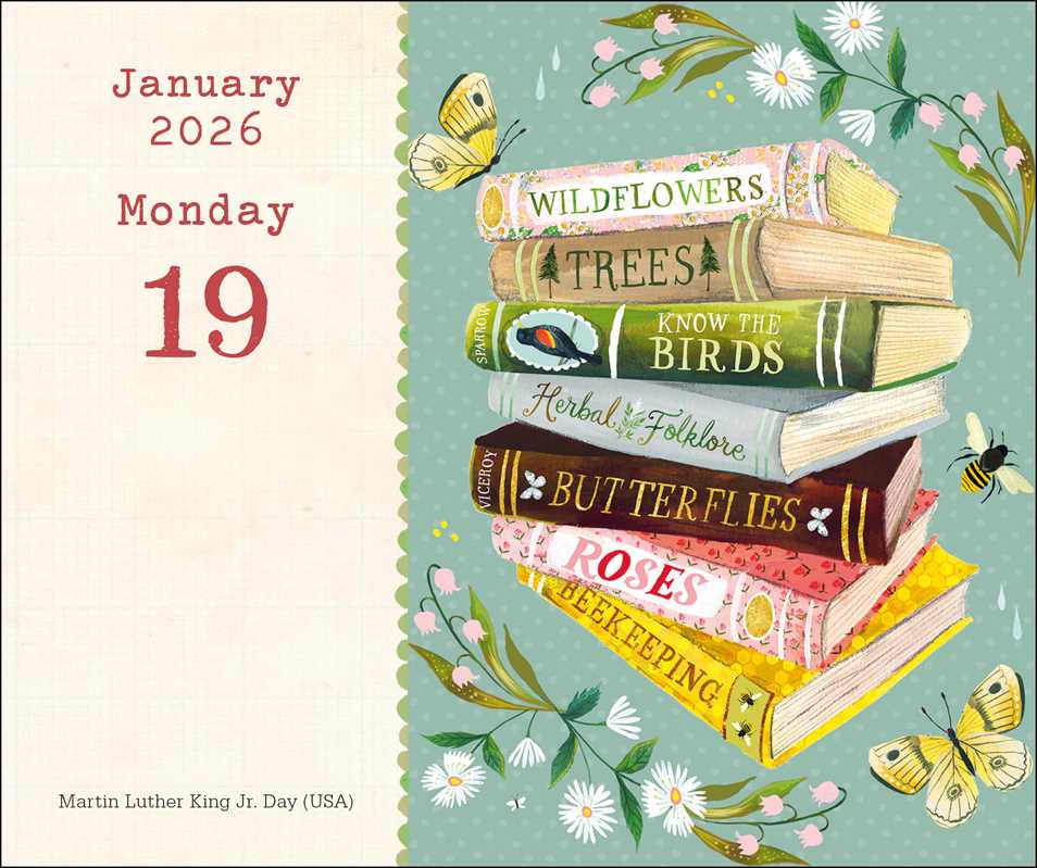 Katie Daisy 2026 Day-to-Day Calendar by Katie Daisy