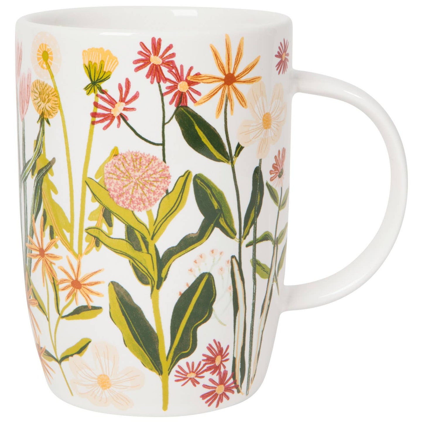 Bees & Blooms Mug, Tall