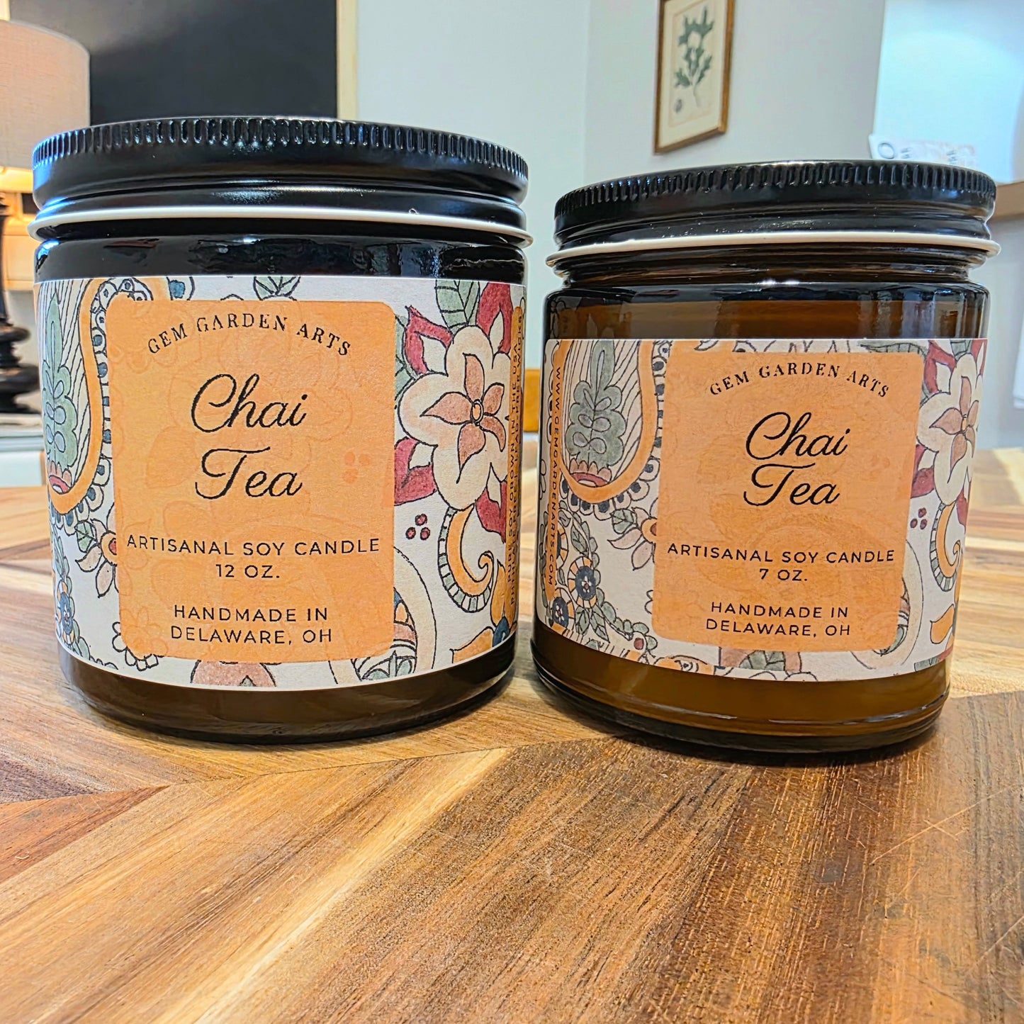 Chai Tea Handmade Soy Candles