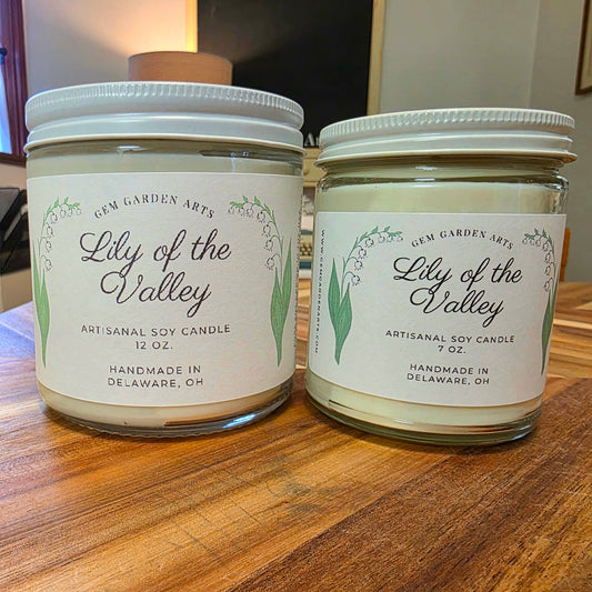 Lily of the Valley Handmade Soy Candles and Wax Melts